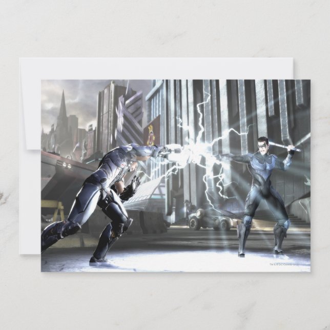 Screenshot: Cyborg vs Nightseeing 4 Einladung (Vorderseite)