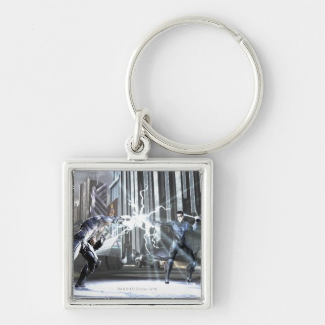 Screenshot: Cyborg vs Nightseeing 4 Schlüsselanhänger (Vorne)