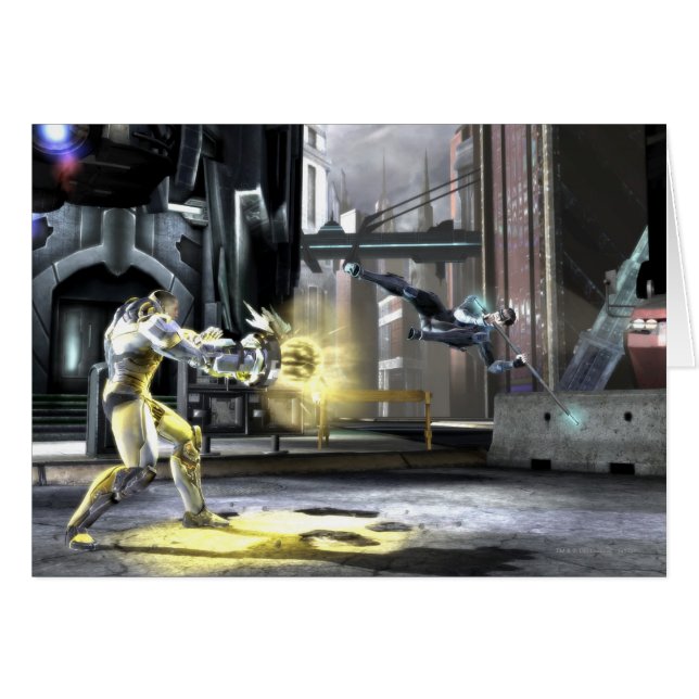 Screenshot: Cyborg vs Nightwing 2 (Vorderseite (Horizontal))