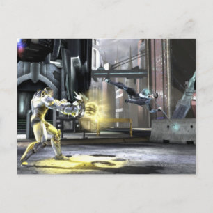 Screenshot: Cyborg vs Nightwing 2 Postkarte
