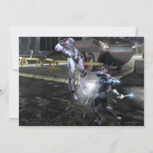 Screenshot: Cyborg vs Nightwing 3