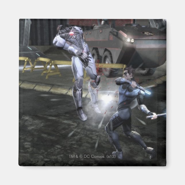 Screenshot: Cyborg vs Nightwing 3 Magnet (Vorne)