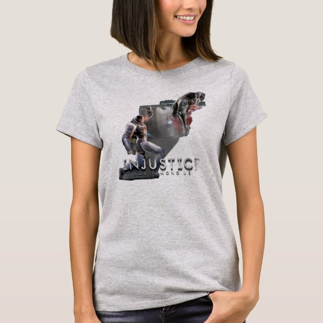 Screenshot: Cyborg vs Nightwing T-Shirt (Vorderseite)