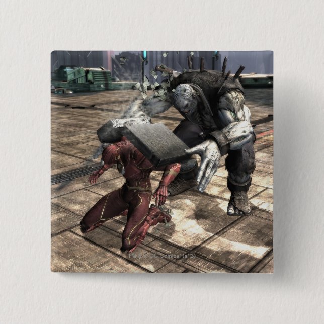 Screenshot: Flash vs Grundy 2 Button (Vorderseite)