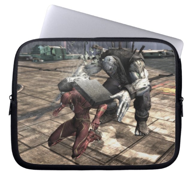 Screenshot: Flash vs Grundy 2 Laptopschutzhülle (Vorderseite)