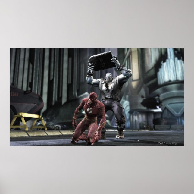 Screenshot: Flash vs Grundy Poster (Vorne)