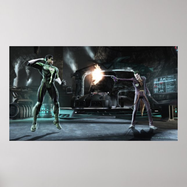 Screenshot: Green Lantern vs Joker Poster (Vorne)