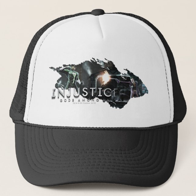 Screenshot: Green Lantern vs Joker Truckerkappe (Vorderseite)