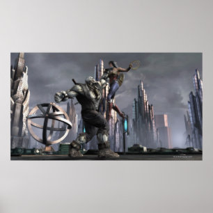 Screenshot: Grundy gegen Wunder-Frau Poster