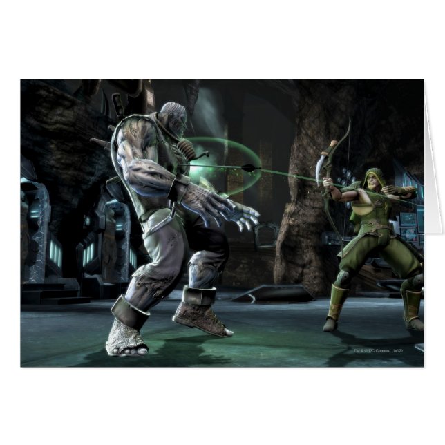 Screenshot: Grundy vs Green Arrow (Vorderseite (Horizontal))