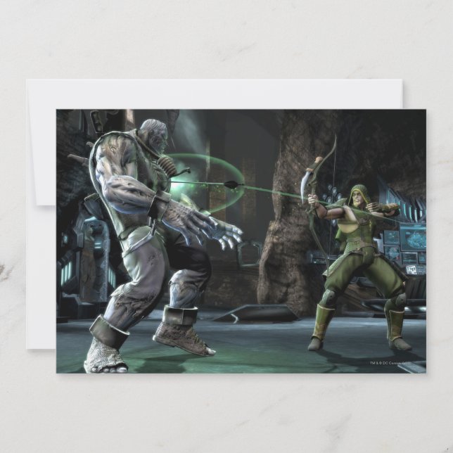 Screenshot: Grundy vs Green Arrow (Vorderseite)