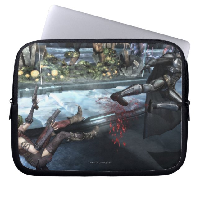 Screenshot: Harley vs Batman Laptopschutzhülle (Vorderseite)