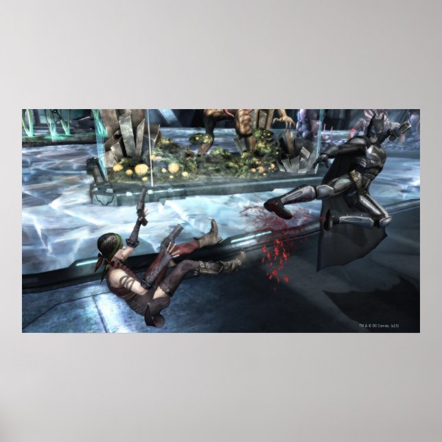 Screenshot: Harley vs Batman Poster (Vorne)