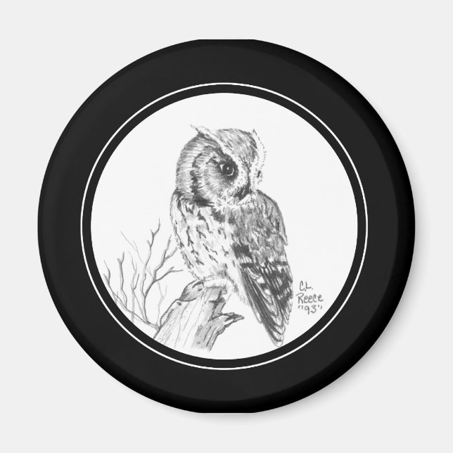 Screenshot-Magnet in Bleistift Magnet (Vorne)