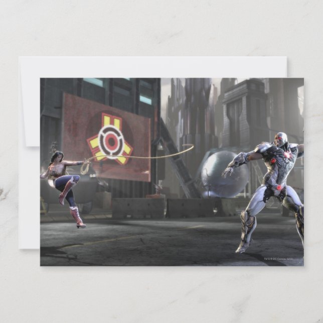 Screenshot: Wonder Woman vs Cyborg 2 (Vorderseite)