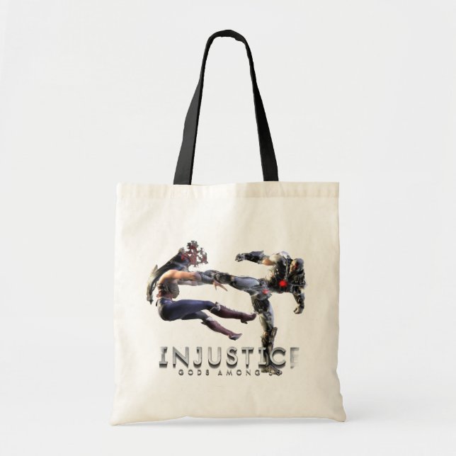 Screenshot: Wonder Woman vs Cyborg Tragetasche (Vorne)