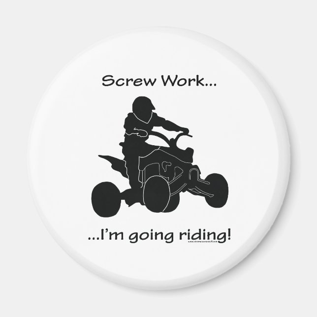 Screenwork...Quad Racing Magnet (Vorne)