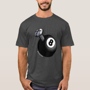 Screwball 8 Ball Screwball Grafiken T-Shirt