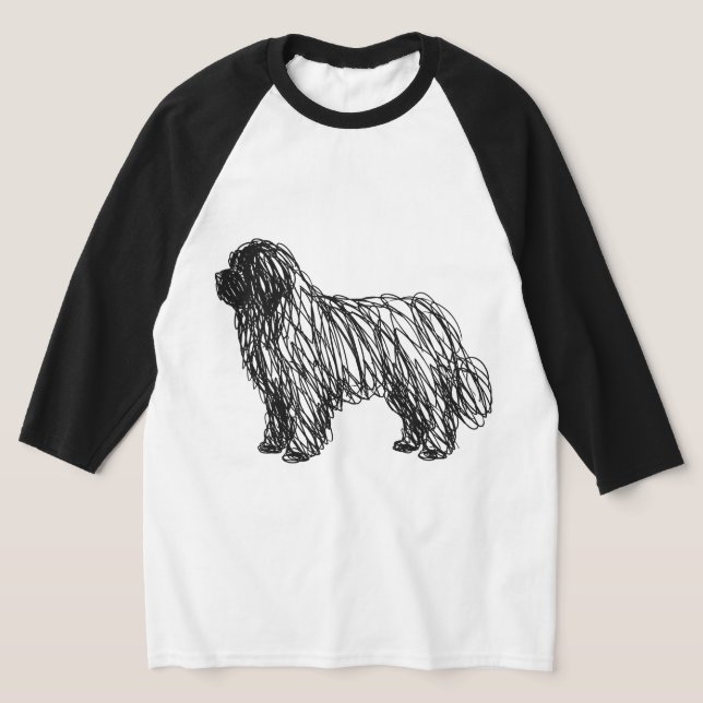 Scribble Neufundland T-Shirt (Ablage )