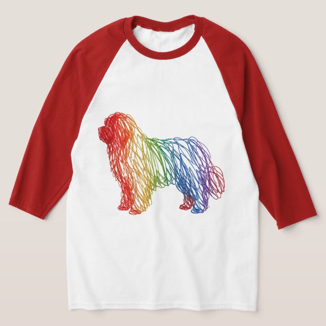 Scribble Neufundland T-Shirt (Ablage )