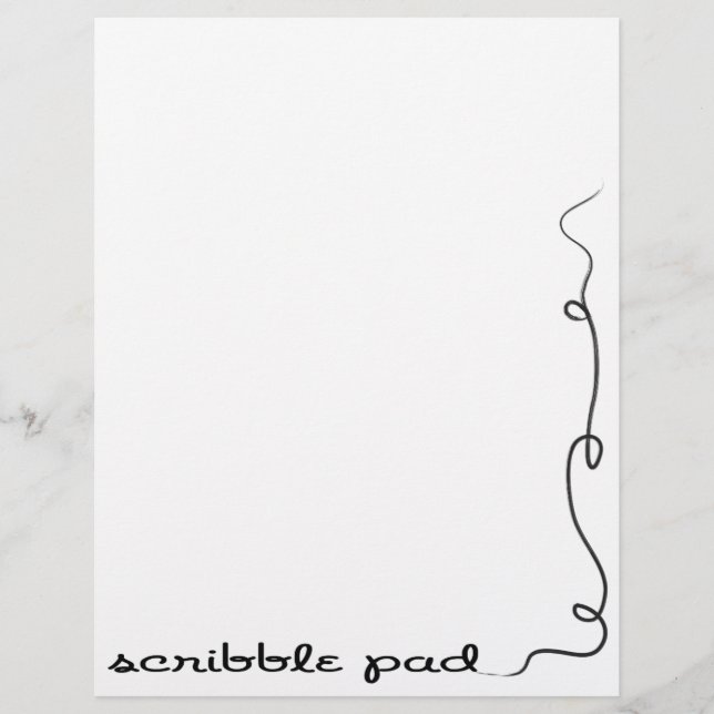 Scribble Pad (Vorderseite)