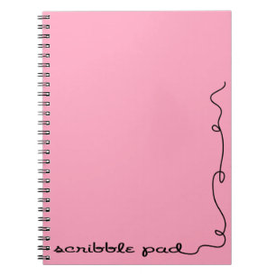 Scribble Pad Pink Notizblock