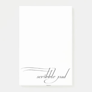 Scribble Pad Post-it Klebezettel