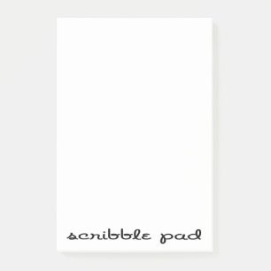 Scribble Pad Post-it Klebezettel