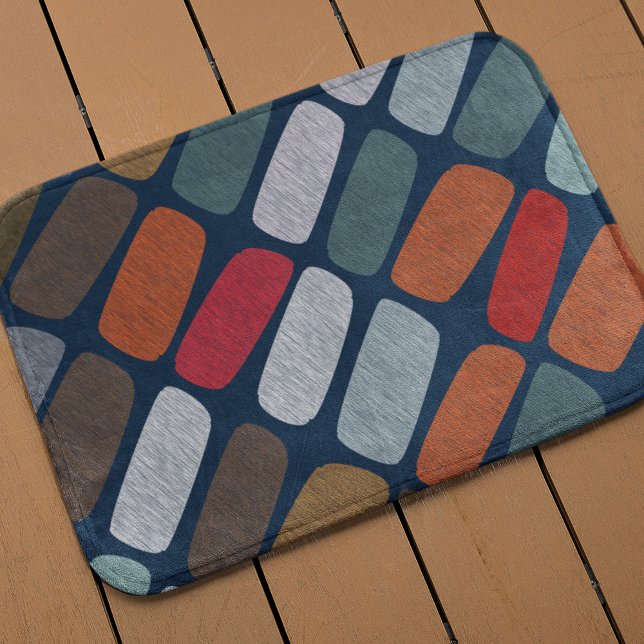 Scribble Pebbles Badematte (great bath mat will brighten up a bathroom, keep your feet your bathroom look and feel.)