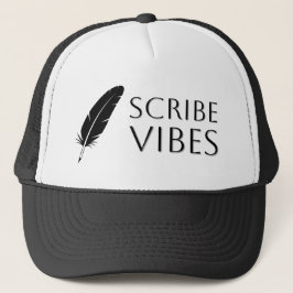 Scribe Vibes Autor Schriftsteller Dichter  Truckerkappe