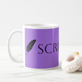 Scribe Vibes Schriftsteller und Autor Kaffeetasse