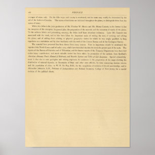 Scribners statistischer Atlas Poster