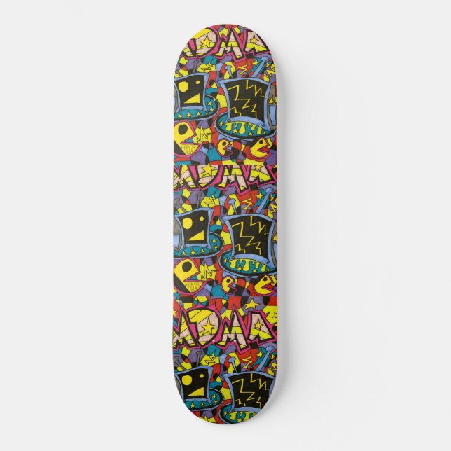 SCRIBZ KIDZ SKATEBOARD / JMT (Vorderseite)