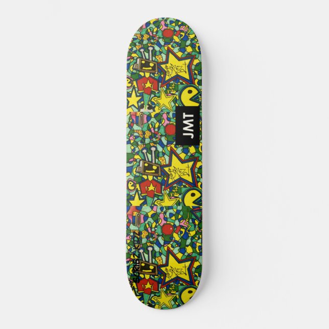 SCRIBZ KIDZ SKATEBOARDS / JMT (Vorderseite)