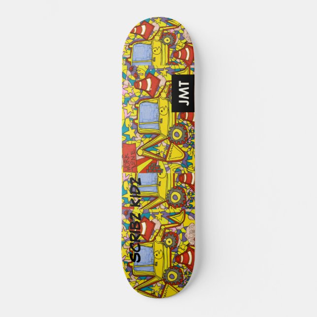 SCRIBZ KIDZ SKATEBOARDS  / JMT (Vorderseite)