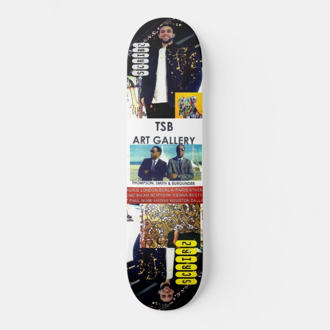SCRIBZ TSB OFFIZIELLES Skateboard (Vorderseite)