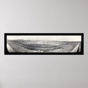 Scrimmage im Yale Bowl Foto 1914 Poster