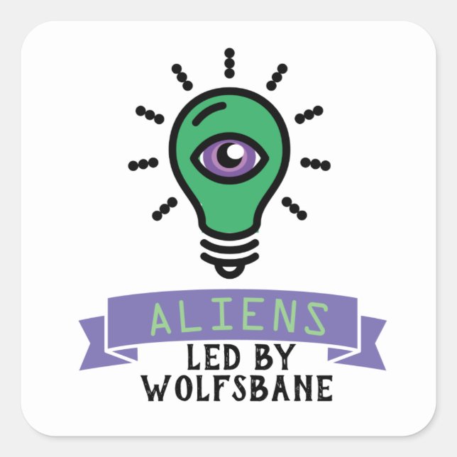 Scrimo Team Alien Aufkleber (Vorderseite)