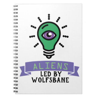 Scrimo Team Alien Notebook Notizblock