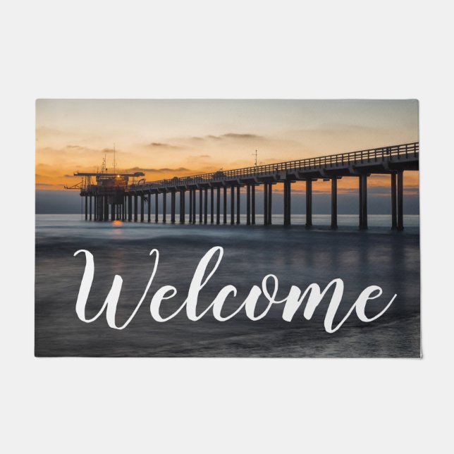 Scripps Pier Fußmatte (Vorderseite)