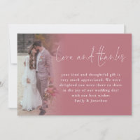 Script 6 Fotos Hochzeit Liebe Dank Rose Gold