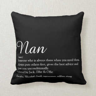 Script Best Oma, Großmutter Definition Kissen
