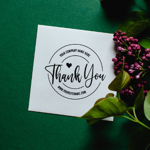 Script Dankeschön, Custom Business and Site Gummistempel