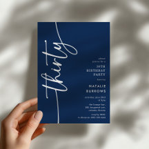 Script Dreißigster 30. Geburtstag