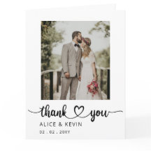 Script Elegant Handwritten Foto Wedding Th