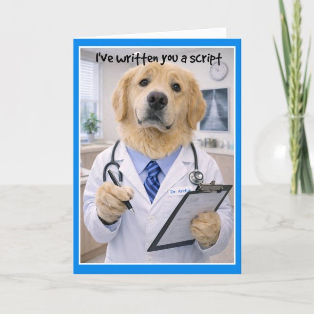 Script Feel Better Get Well Card  PA-1 Karte (Vorderseite)