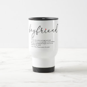 Script Freund Definition Liebe Herz Spaß Reisebecher