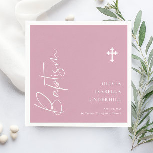 Script Girls Taufe Serviette