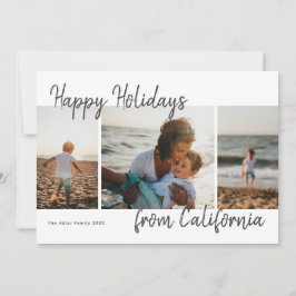 Script Happy Holidays from Foto Holiday Karte