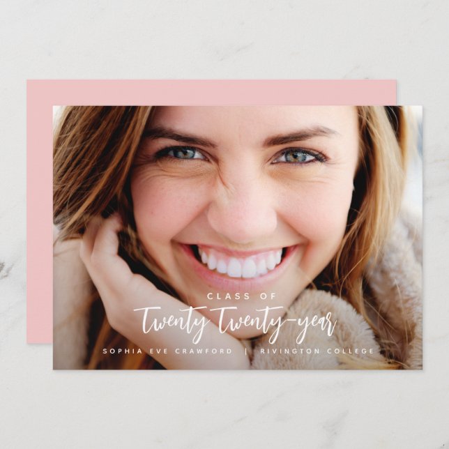 SCRIPT JAHRESKARTE ABSCHLUSS EINLADUNG (Vorne/Hinten)